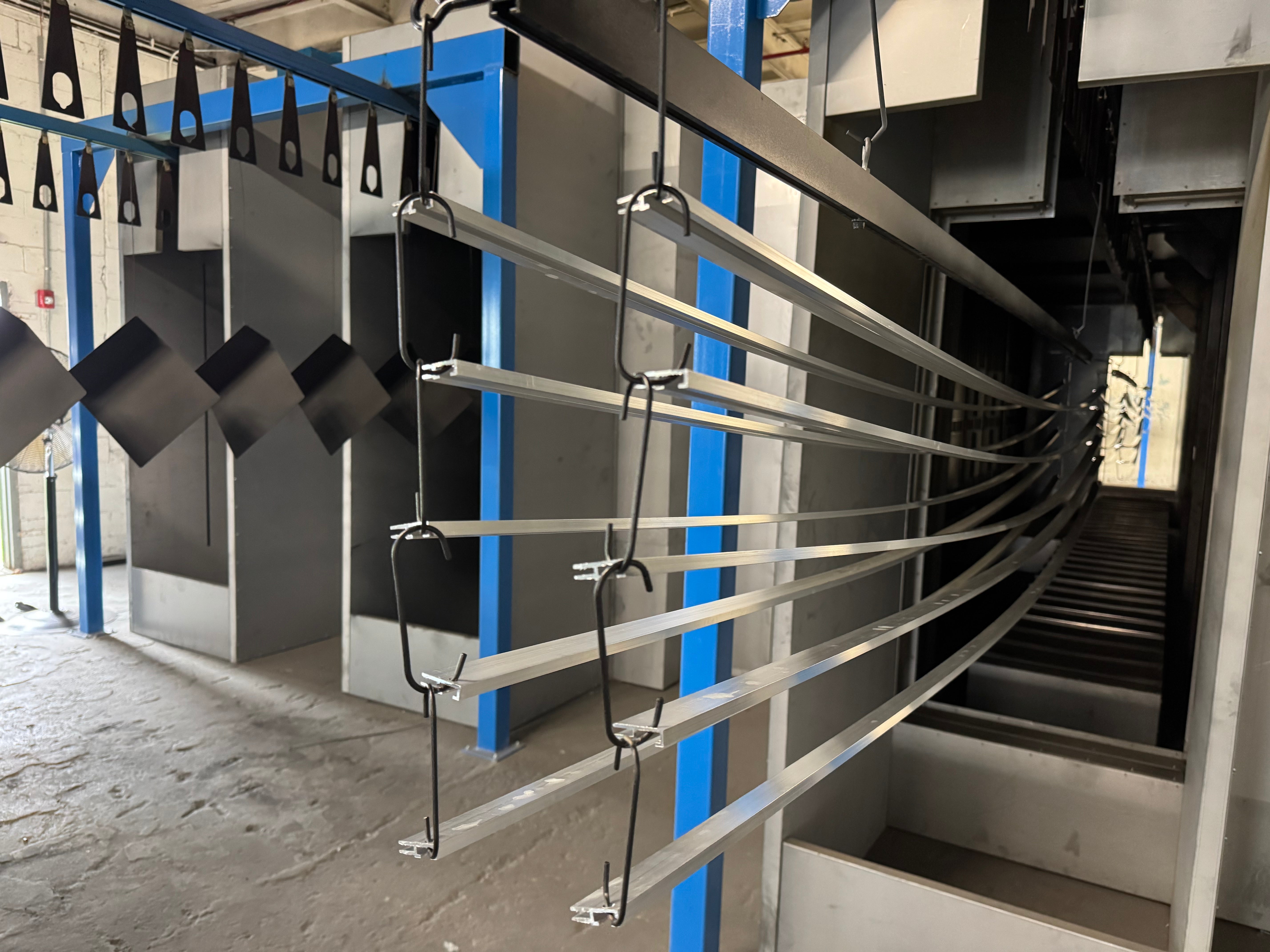 Custom Powder Coated Aluminum Tubing