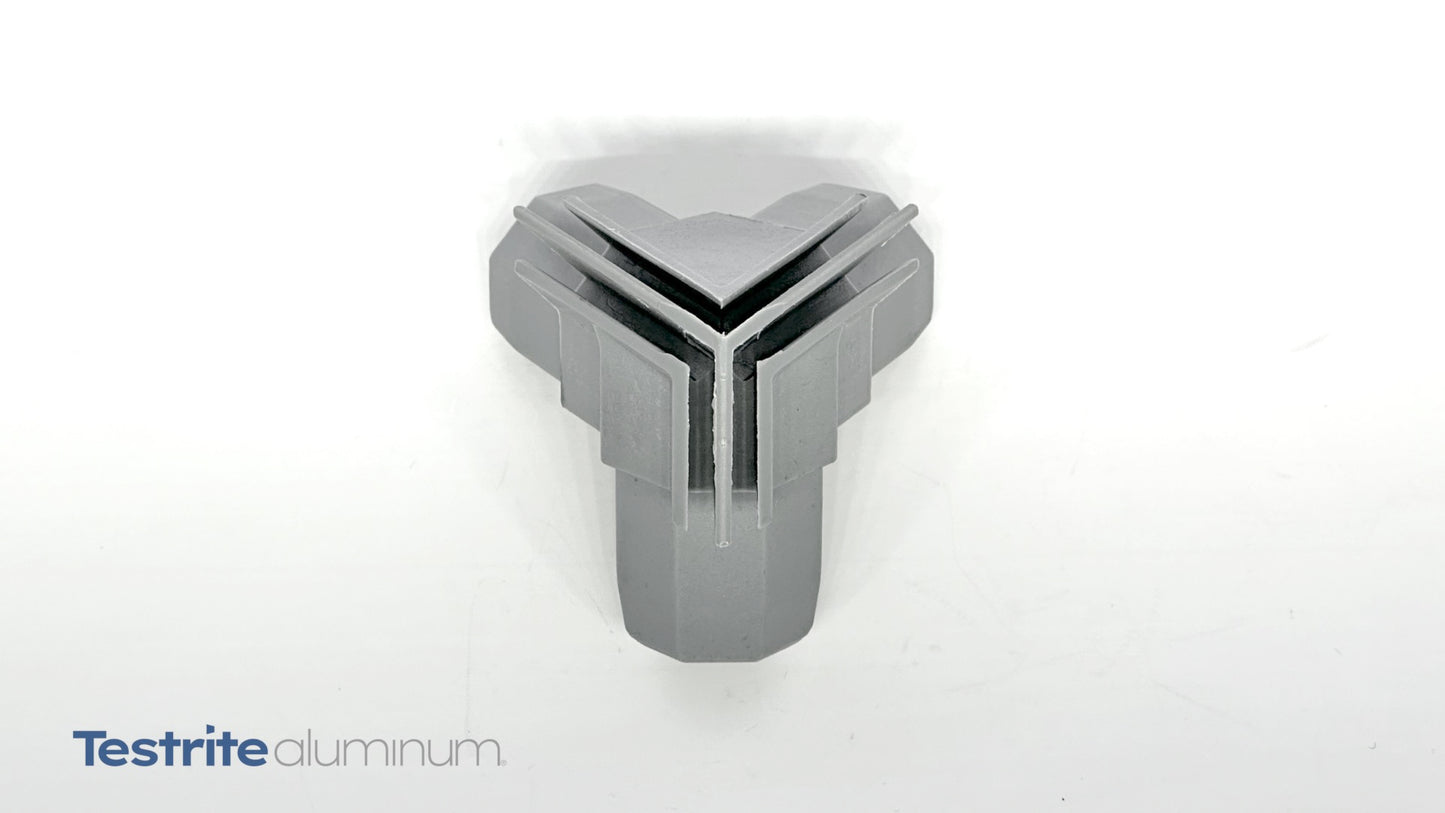 Charisma 3D Triangular SEG Structure Corner Bracket Plastic Molded Corner