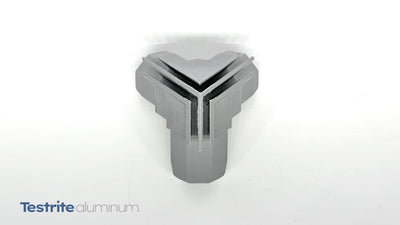 Charisma 3D Triangular SEG Structure Corner Bracket Plastic Molded Corner