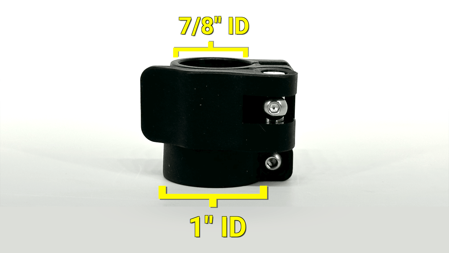 Photo of L Lock for .875" to 1 in tubing clamp