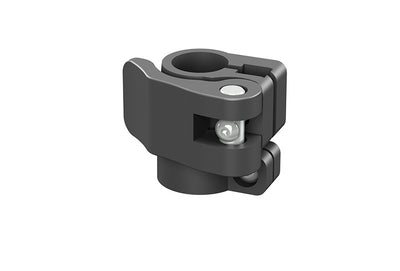 L Lock Telescopic tubing lock clamps 5/8" tube inside tube in a 3/4" outer tube, stainless hardware, L Lever Lock, round tubing clamp adjustable 0.75" to 0.625"