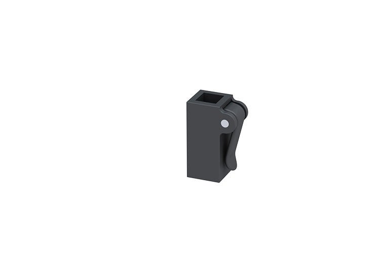 Square telescopic tubing lock 1/2" to 5/8" square 0.5" to 0.625" square telescopic tubing lock plastic