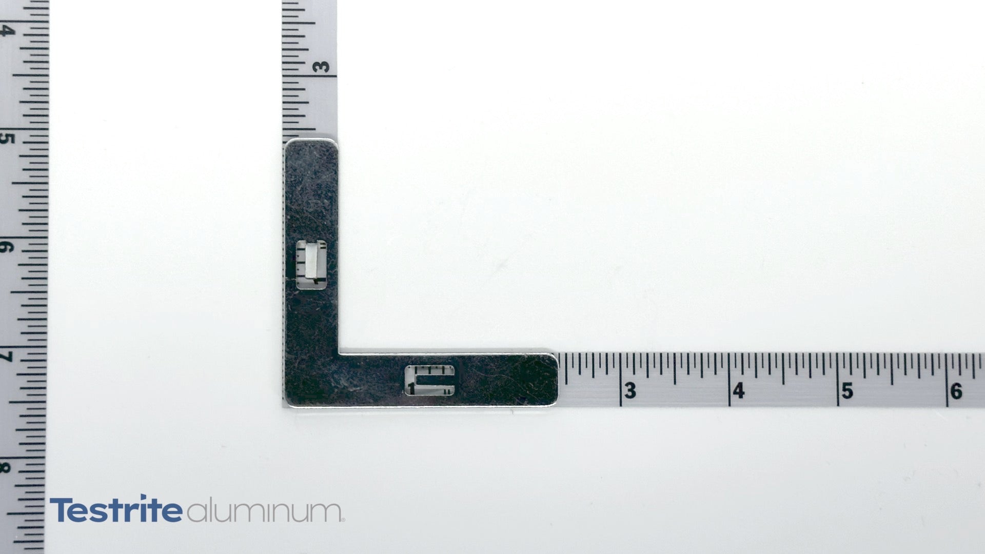 Sizing of C-102 corner bracket for mitered frames, plated steel