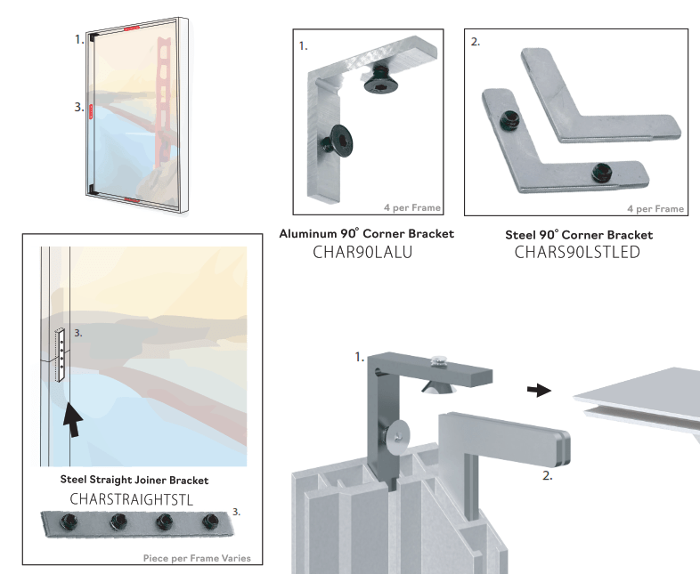 Charisma Slim 3-1/8" Deep SEG LED Extrusion