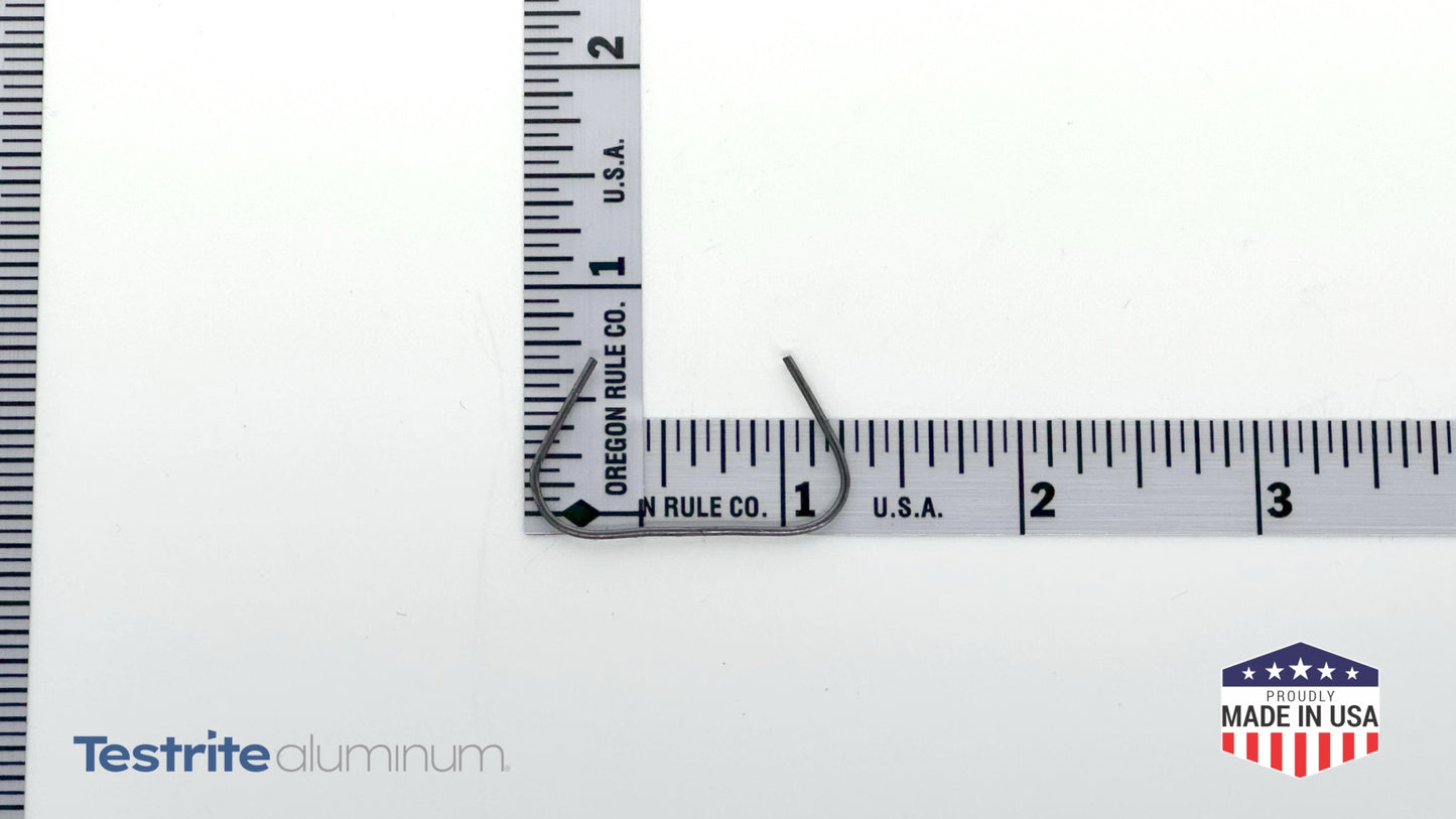 SupraSlim Snapframe Spring Scale on top of ruler