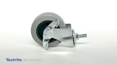 2-1/2" Diameter x 7/8" W swiveling ball bearing caster