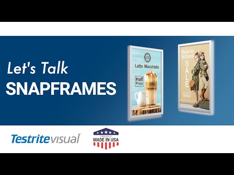 See how our Snap Frame extrusions available in long length can be made into complete assemblies