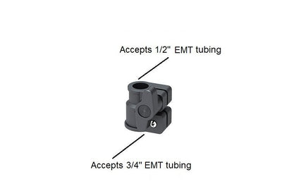 B Lock for 1/2" to 3/4" EMT Telescopic tubing lock adjustable clamp