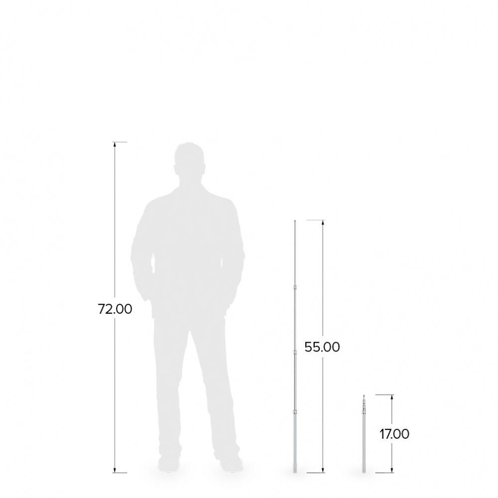 TBASB1 55" Mill Finish