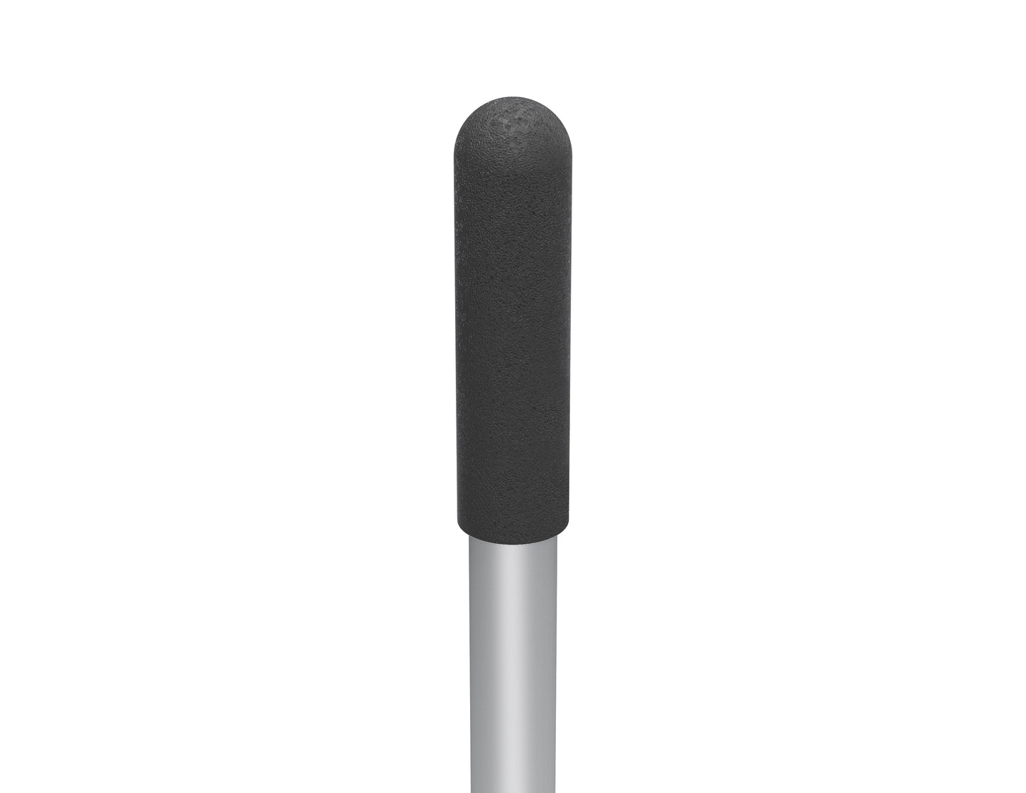 Foam grip for round aluminum tubing