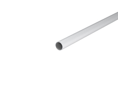 7/8" OD Fluted aluminum tube .038" wall mill finish serated exterior round extruded tube 0.875" diameter