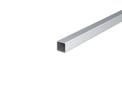 1" Square x .040" Wall aluminum tube, 1in sq aluminum tube, 1" x 1" x .040" square aluminum tube
