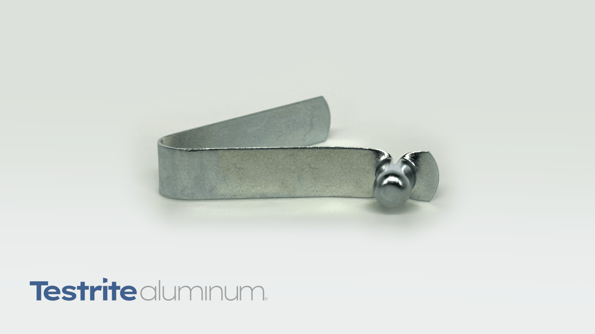 T103 Steel Spring Button for 1/2" 5/8" 3/4" OD Tubing 0.5", 0.625", 0.75" OD Tubing with 3/16" diameter x 1/4" high head, zinc plated steel close up