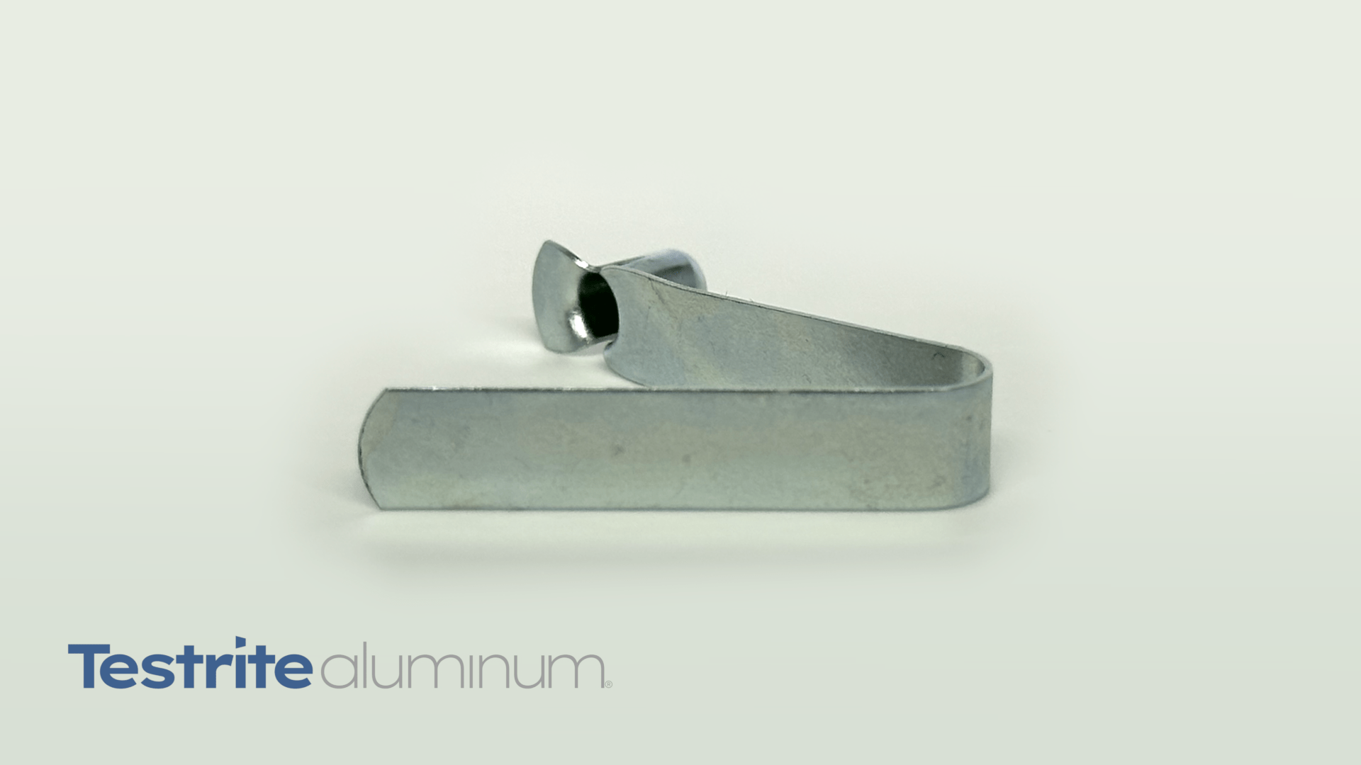 T103 Steel Spring Button for 1/2" 5/8" 3/4" OD Tubing 0.5", 0.625", 0.75" OD Tubing with 3/16" diameter x 1/4" high head, zinc plated steel Back Side