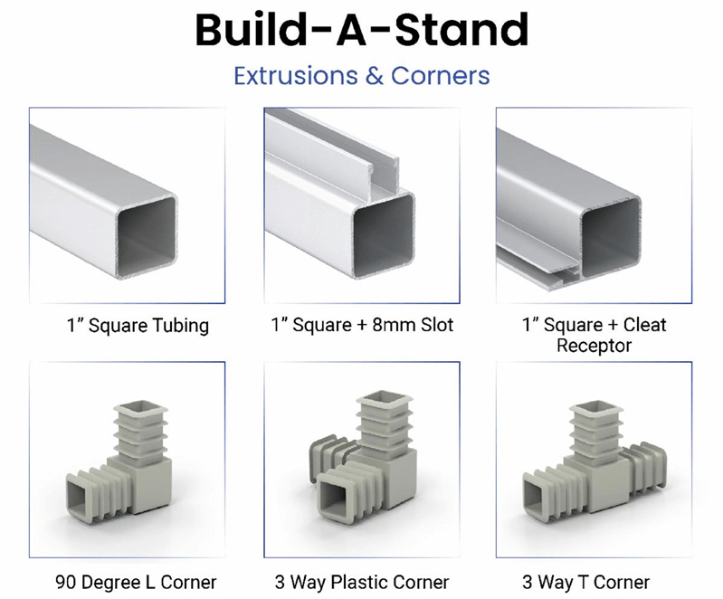 Why Choose A 1" Square Aluminum Tubing System