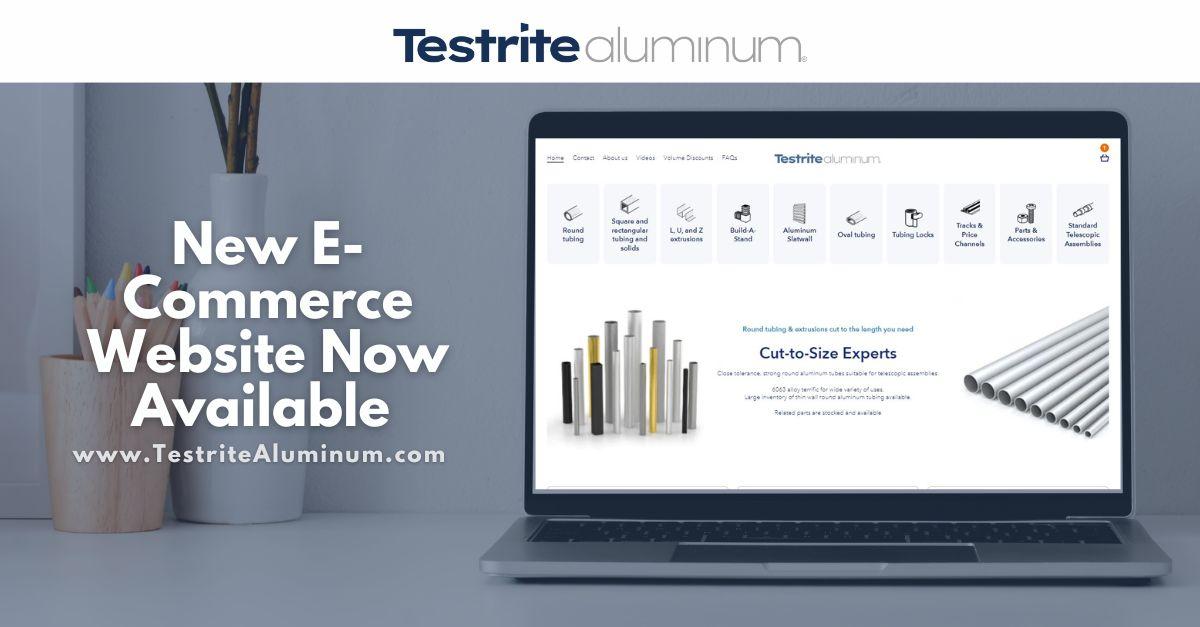 Testrite Holdings announces New Online Store For Wholesale Aluminum Tubing and Extrusions