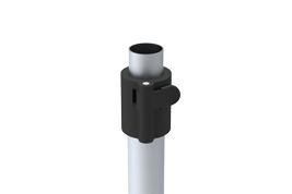 B Lock telescopic tubing clamp lock for 1-1/8" tubing to 1-1/4" tubing