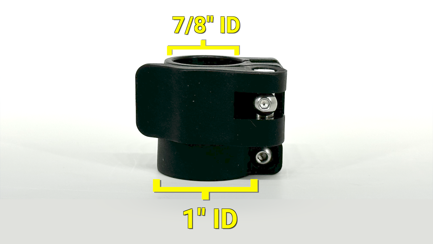 Photo of L Lock for .875" to 1 in tubing clamp