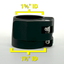 Telescopic tubing clamp 1-1/2" to 1-3/8", 1.5" to 1.375" telescopic tubing flip clamp lock