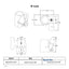 Spec Card B Split Collar Lock 3/4" to 7/8", 0.75" to 0.875" Telescopic tubing clamp