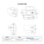 Specification sheet for LLOCK0625-0750, Telescopic Tubing Lock for 5/8" to 3/4"