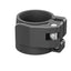 L Lock Telescopic tubing lock clamps 1-3/8" tube inside tube in a 1-1/2" outer tube, stainless hardware, L Lever Lock, round tubing clamp adjustable 1.5" to 1.375"
