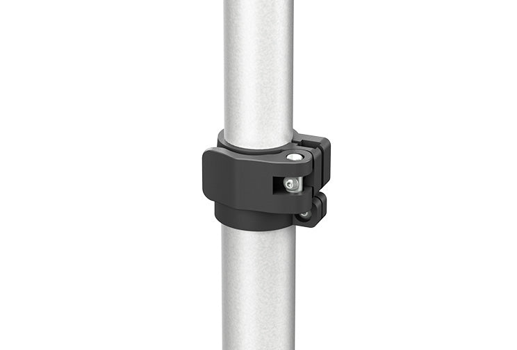 L Lever Lock 1-1/8" to 1-1/4" Telescopic Tube Clamp