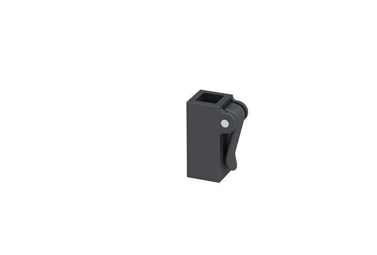 Square telescopic tubing lock 1/2" to 5/8" square 0.5" to 0.625" square telescopic tubing lock plastic 
