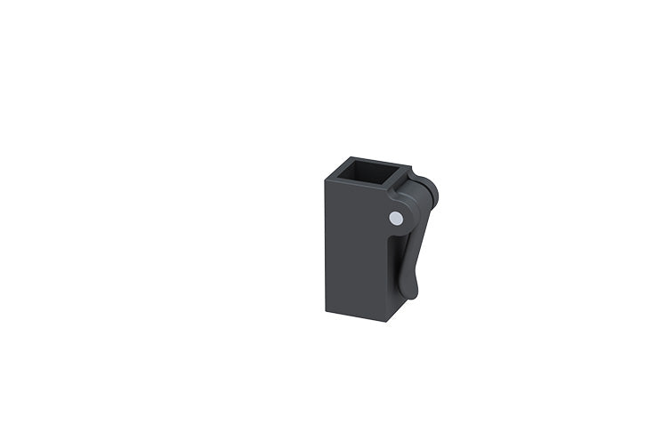 Square telescopic tubing lock 5/8" to 3/4" square 0.625" to 0.75" square telescopic tubing lock plastic 