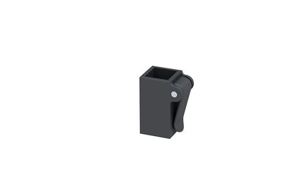 Square telescopic tubing lock 3/4" to 7/8" square 0.75" to 0.875" square telescopic tubing lock plastic 