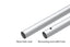 Close up of 1" OD aluminum tube for accepted our 1" swedged aluminum tube