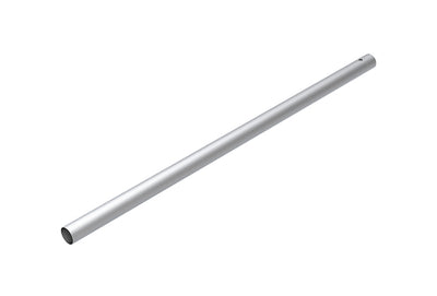 1" round aluminum tube to receive a swedged tube on one end, end tube for swedged assembly