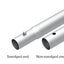 Close up showing end of each 24" swedged aluminum pole that you can buy now a la carte