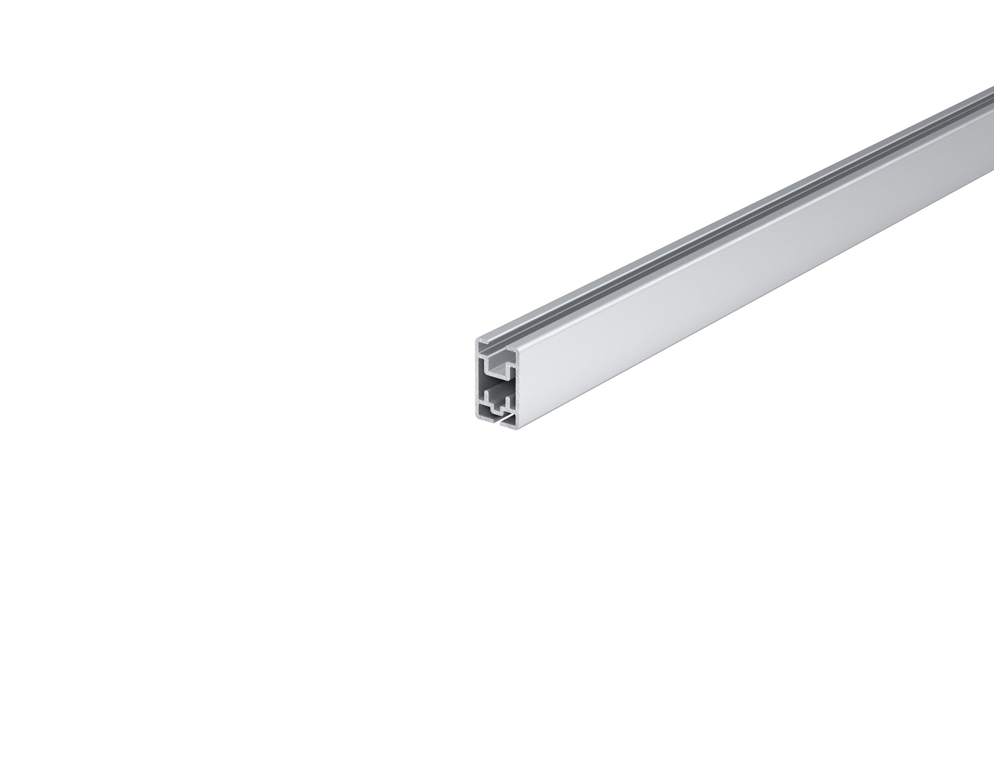 Perfex Rectilinear Extrusion, 1" Profile Drop-in Frame aluminum extrusion for slide-in graphics, buy frame profile cut to lengths or long lengths up to 144" long