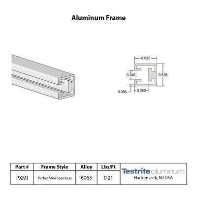 Perfex Mini No groove spec card