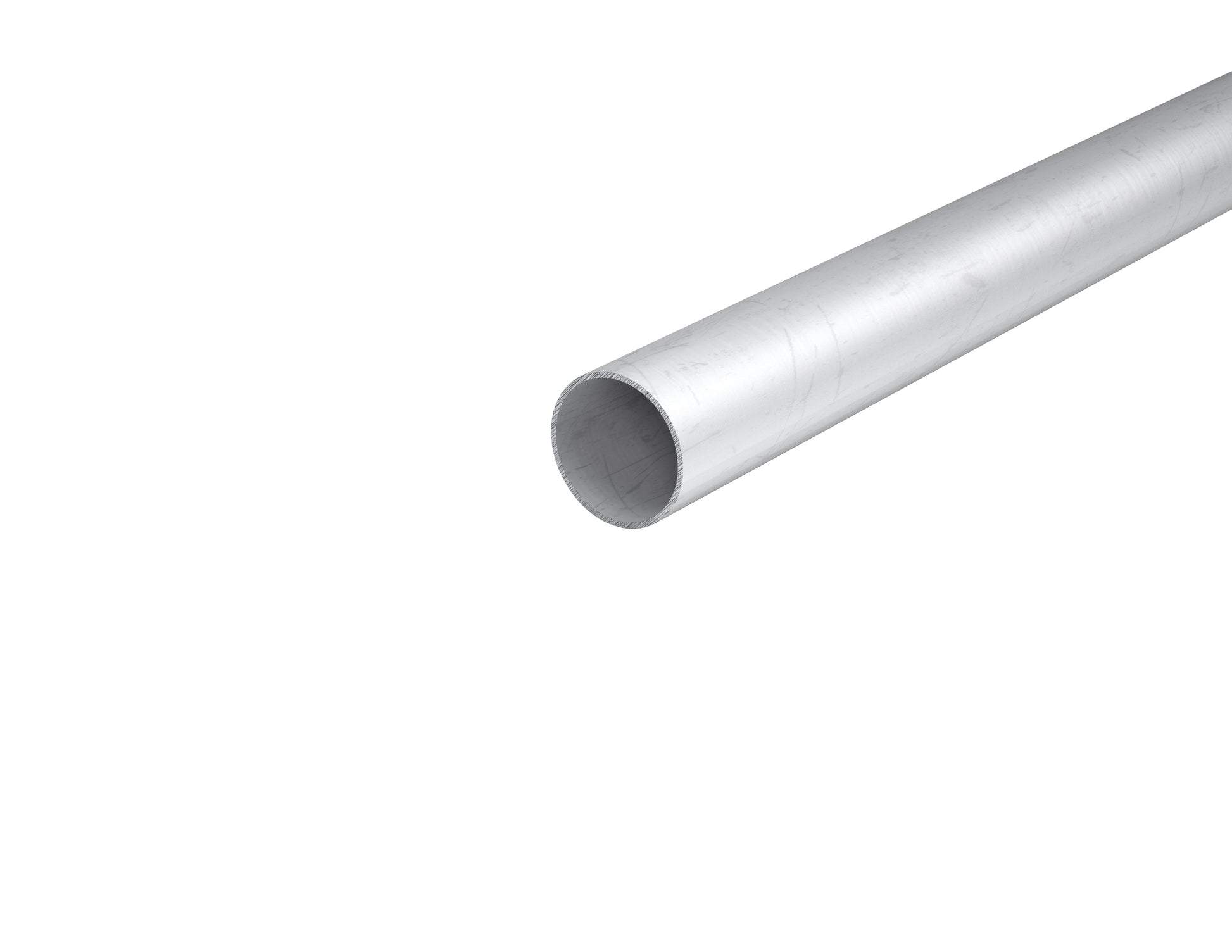 1-1/2" OD .058" wall round aluminum tube, 16 gauge 1.5" aluminum tube, 6063-T832 drawn .058" wall
