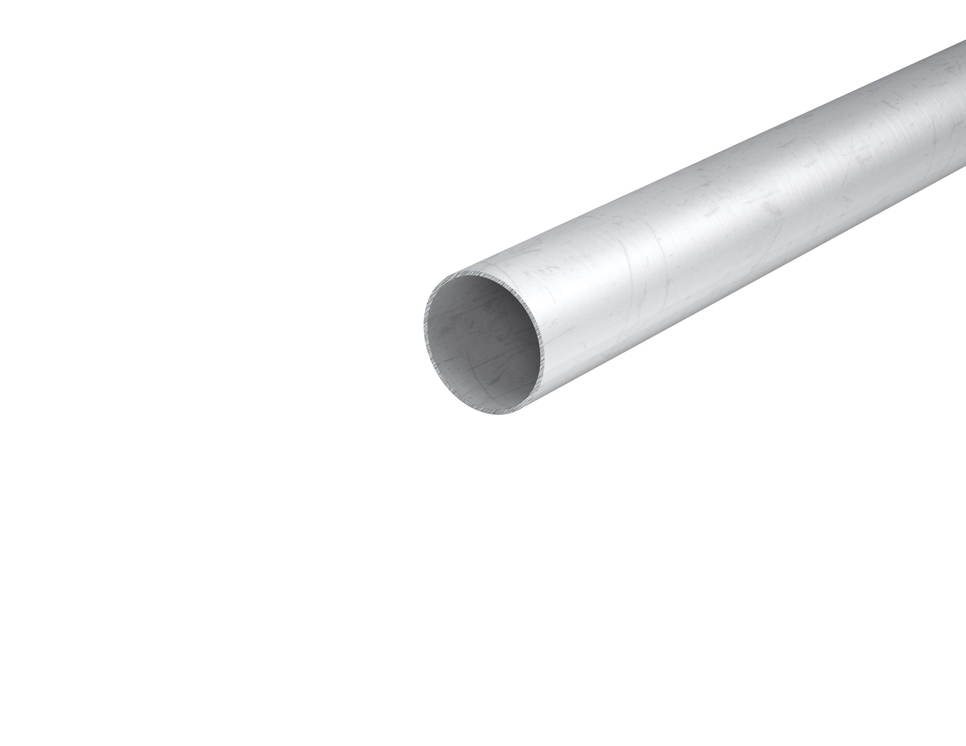1-3/4" OD .058" wall round aluminum tube, 16 gauge 1.75" aluminum tube, 6063-T832 drawn .058" wall