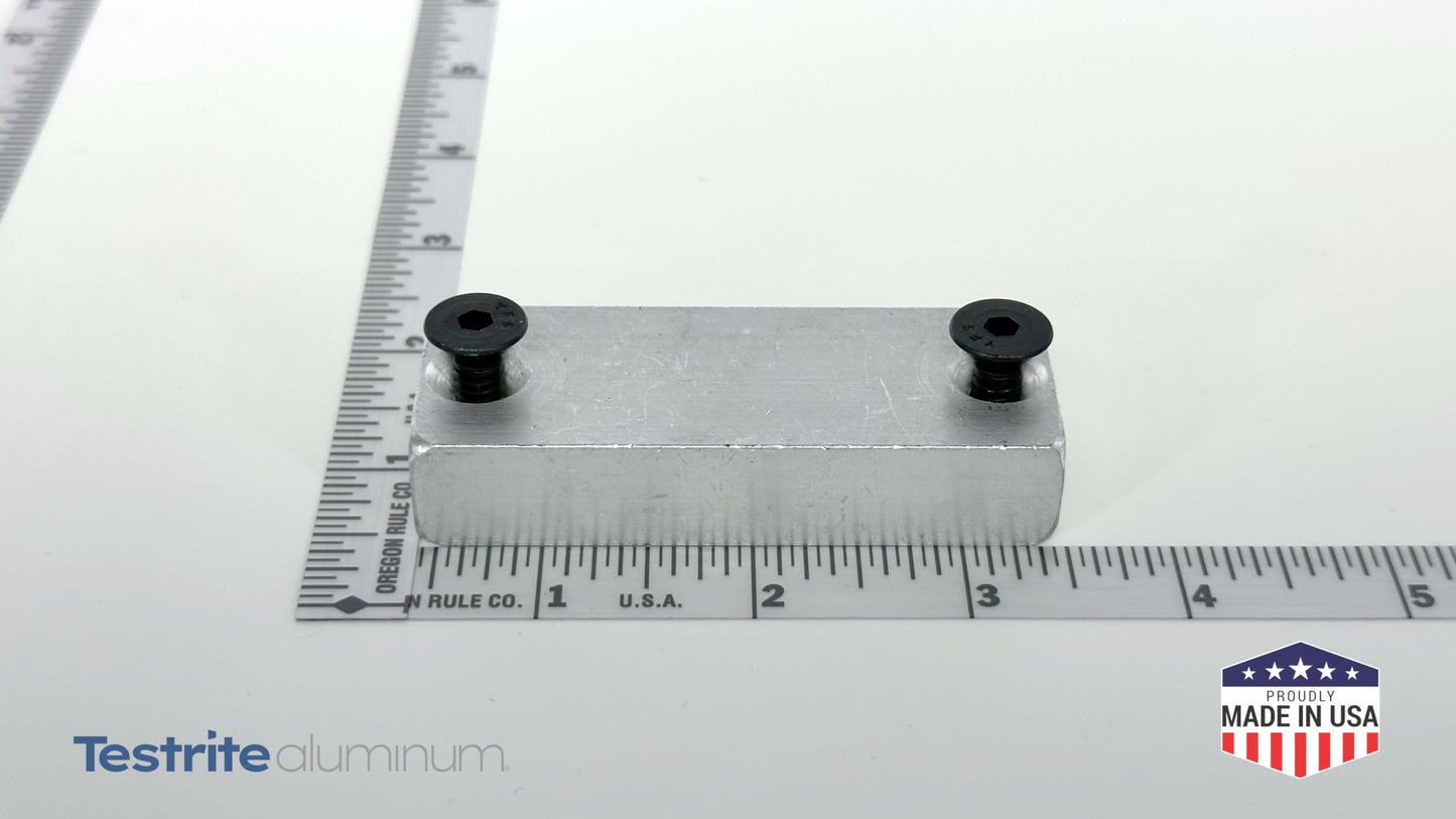 CHARSTRTALUBLOCK Straight Aluminum Joiner Block Set of 10 – Testrite ...