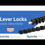 L Lever Lock 3/4" to 7/8" Telescopic Tube Clamp