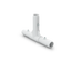 3 Way Plastic T Corner for 1-1/4" tubing 1.25" tubing with spring buttons, 32MM tubing