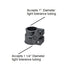 B Lock Telescopic Tubing Clamp for 1" to 1-1/4" OD tubing, 1" to 1.25"