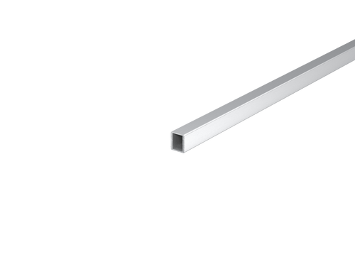 1/2" x 5/8" Rectangular aluminum extrusion heavier wall on 5/8" side