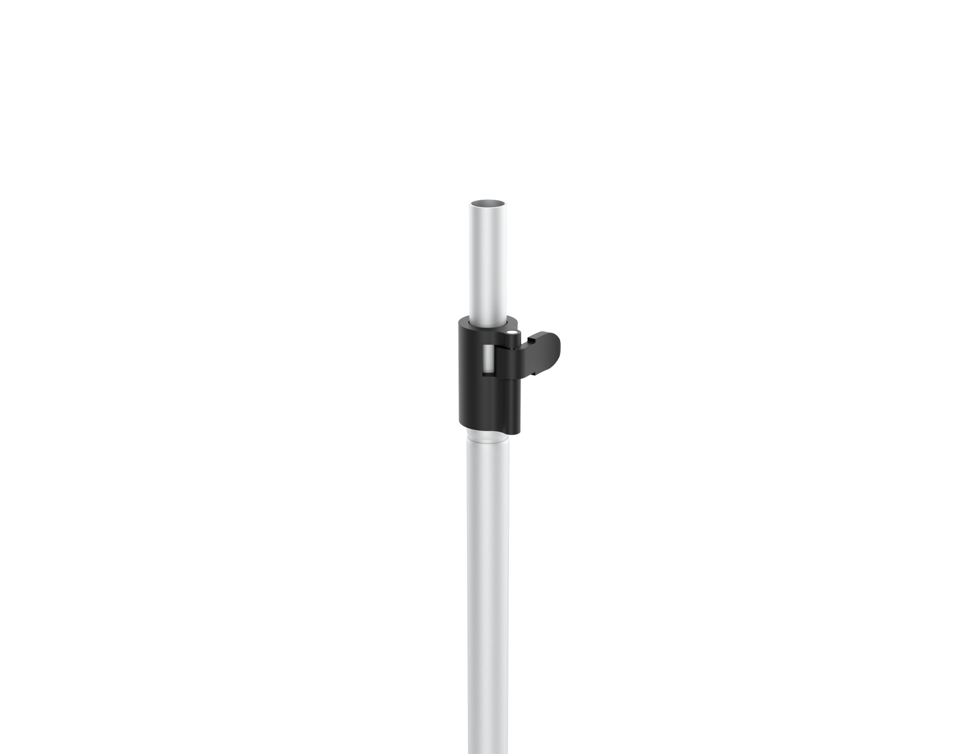 G Snap Lock Telescopic Tubing Clamp for round tubing 5/8" to 3/4" OD tubing, 0.625" to 0.75" drawn with tubing