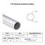7/8 Diameter drawn aluminum tubing print .038" wall similar to.035" wall