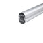 2-1/4" x 1-3/4" Aluminum oval with slots, oval upright post extrusion cut to length