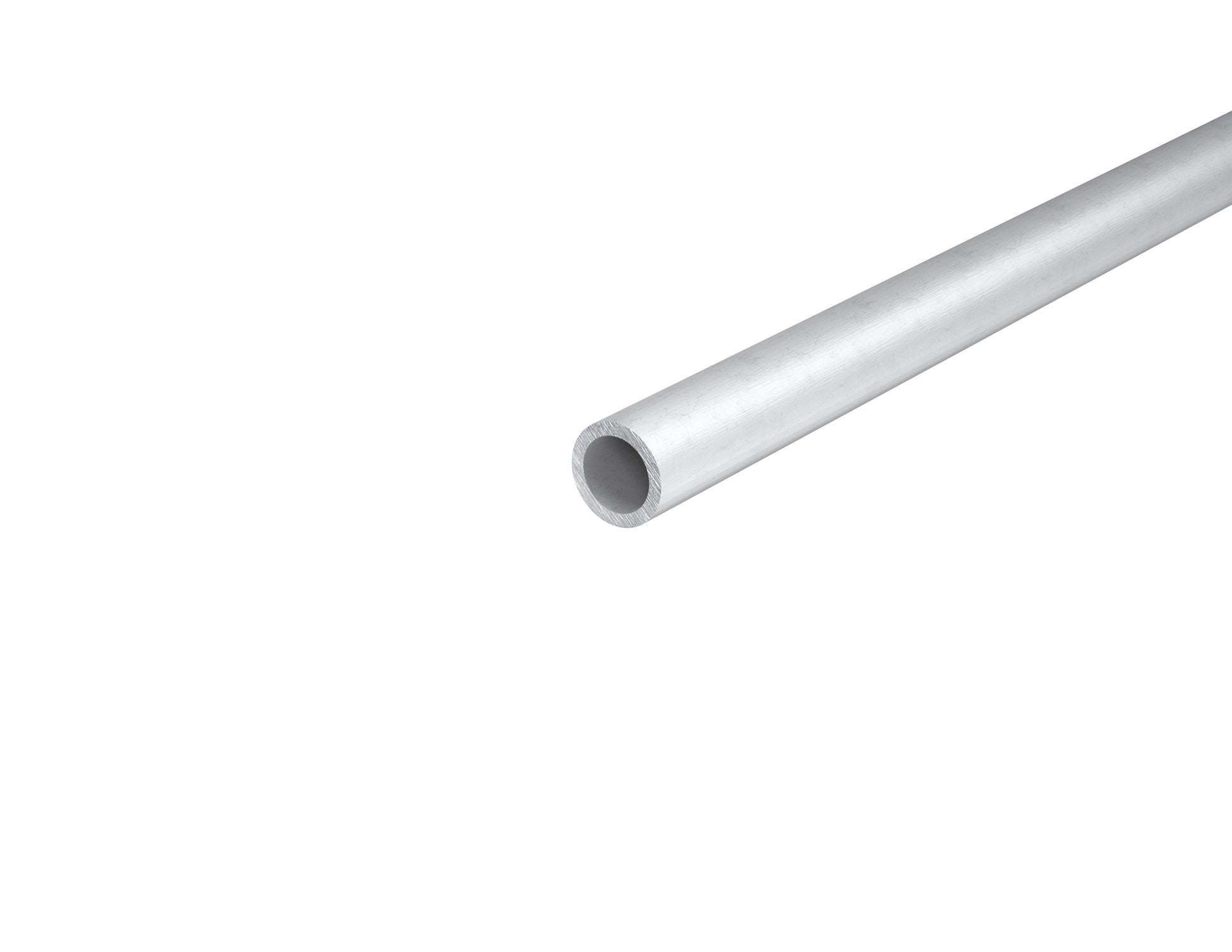1.022" OD x 0.136" Wall Extruded Round Aluminum Tube 6063-T6 Approximately 1" OD x 1/8" wall