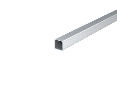 1" Square x .040" Wall aluminum tube, 1in sq aluminum tube, 1" x 1" x .040" square aluminum tube