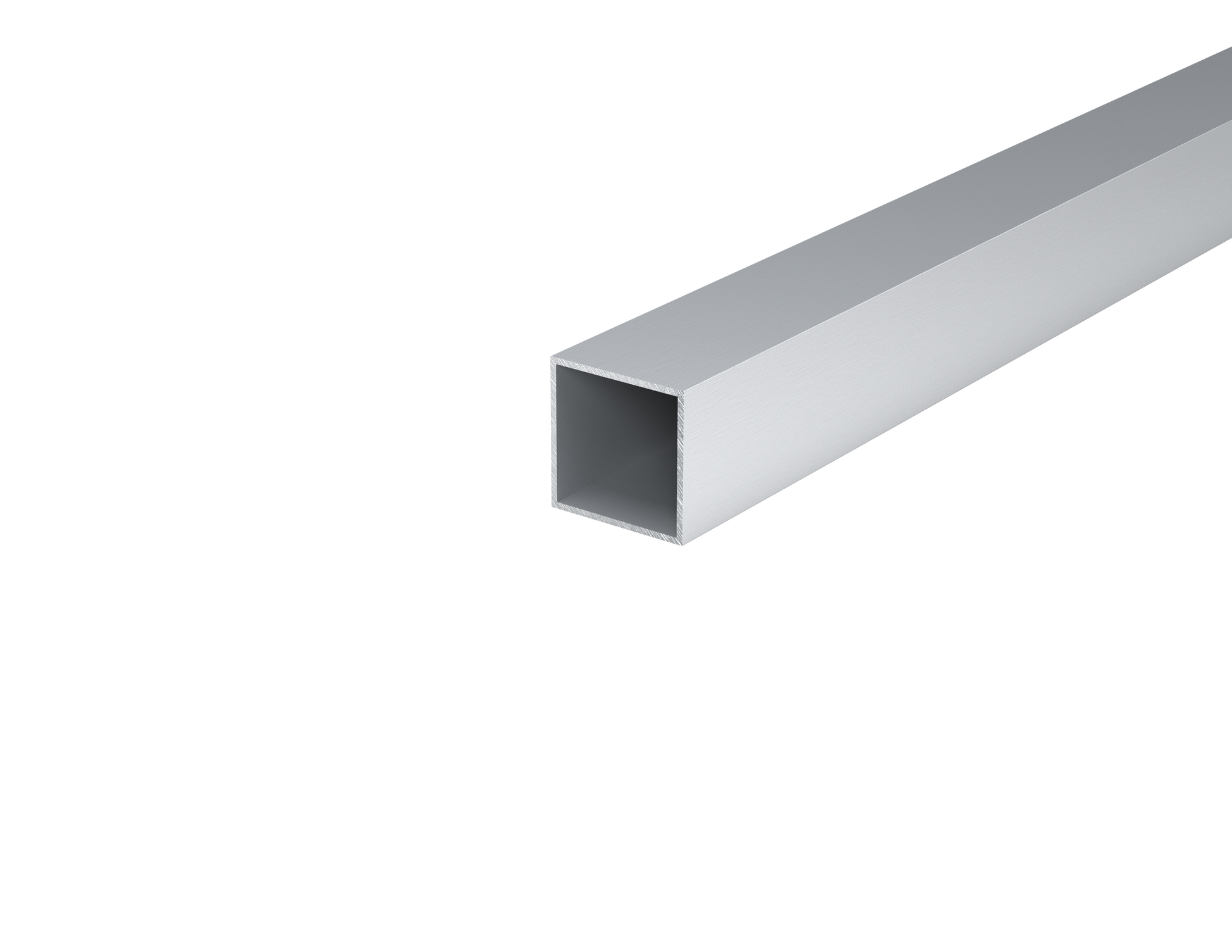 1-1/2" Square aluminum tubing .060" Wall 1-1/2" Square aluminum cut to size