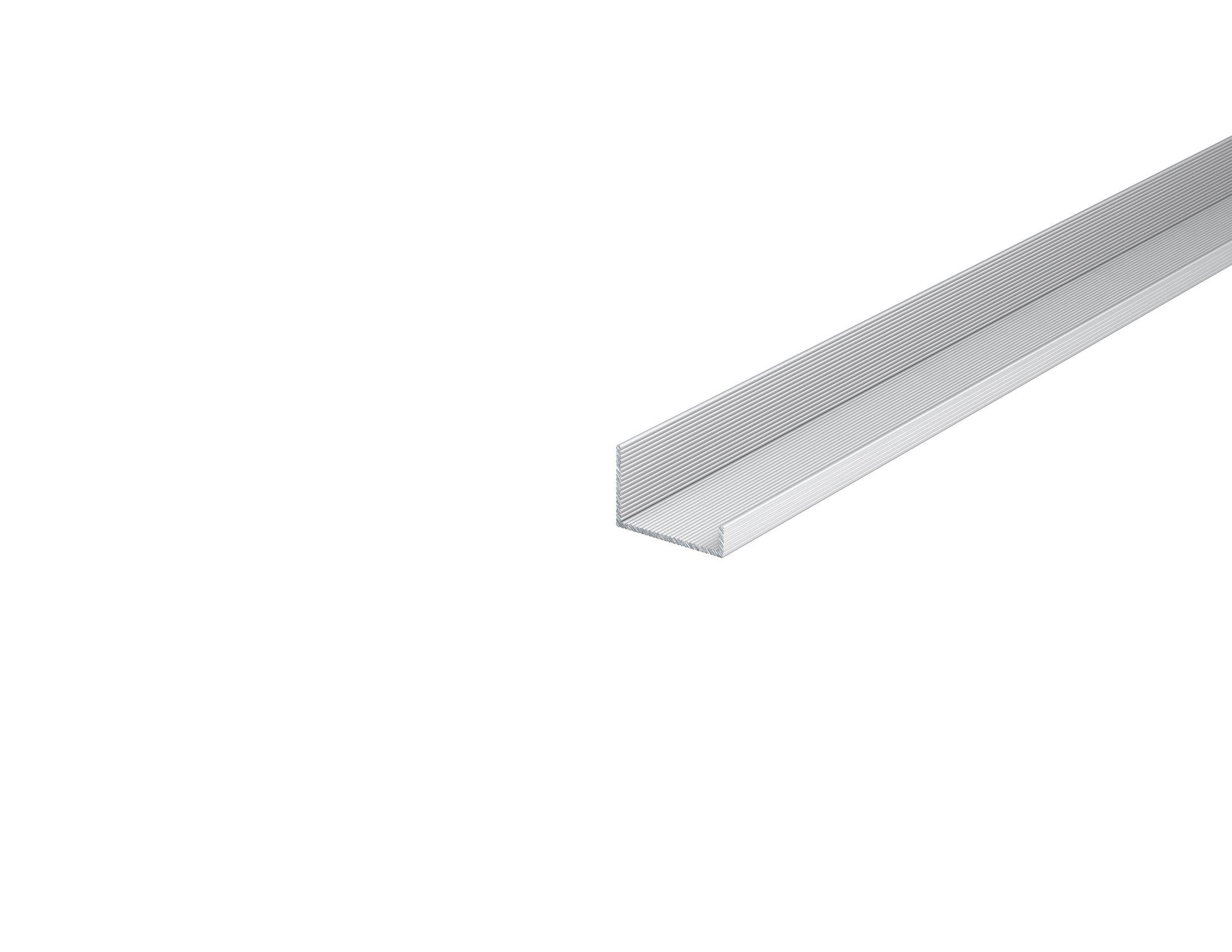 1" ID Aluminum tray, Aluminum tray extrusion fluted, cut to length 5/16" x 1-3/16" x 13/16", aluminum J channel, aluminum pen tray aluminum marker tray