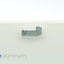 C Style Spring Button for 1-1/4" OD Tubing Zinc Plated Steel 1/4" Head 0.25" Head 0.2" High Zoom out
